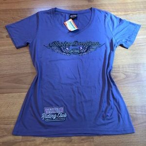 NWT Purple Bling Harley-Davidson Tee